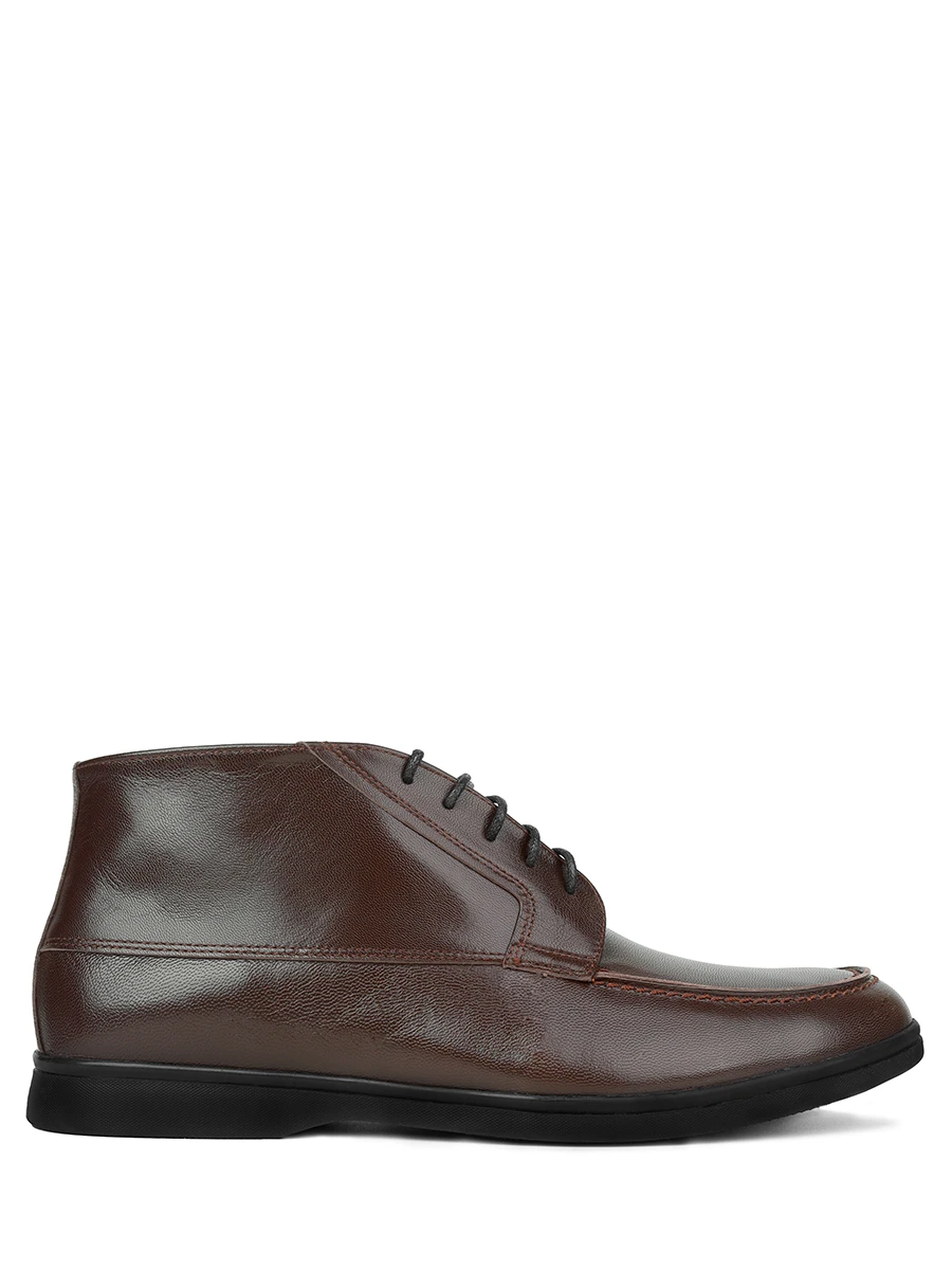 Ботинки кожаные