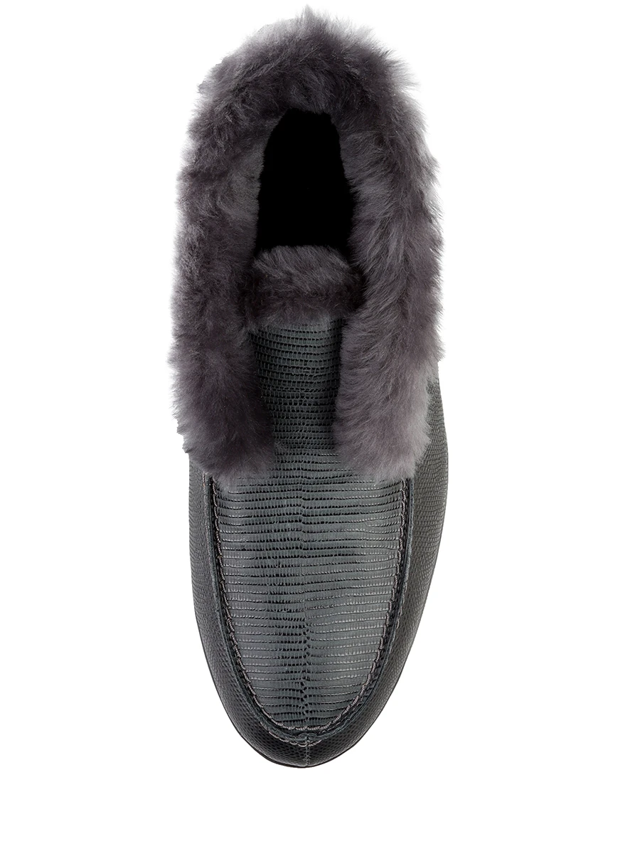 Ботинки замшевые на меху