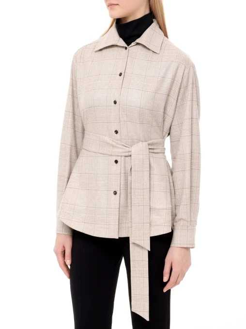 Рубашка шерстяная KITON
