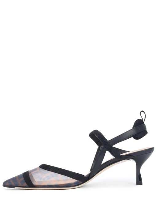 Туфли текстильные FENDI