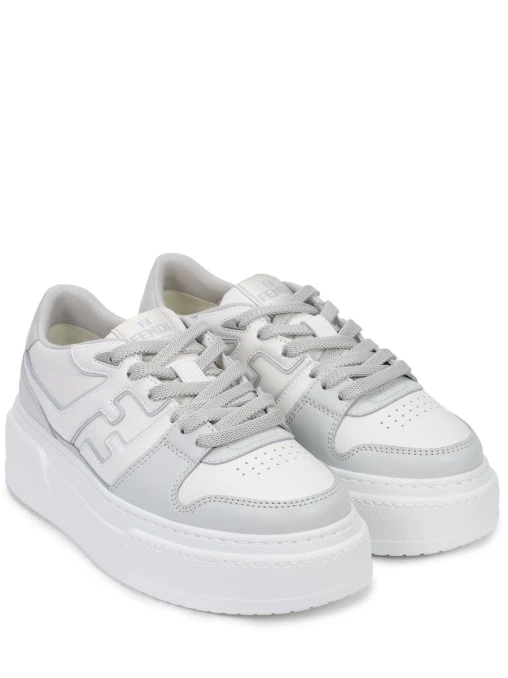 Кеды кожаные FENDI