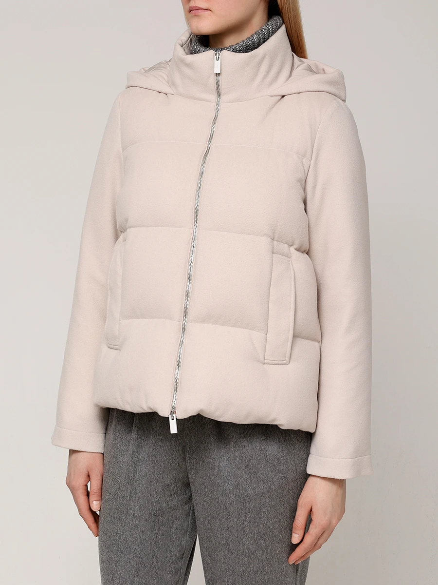 Пуховик стеганый