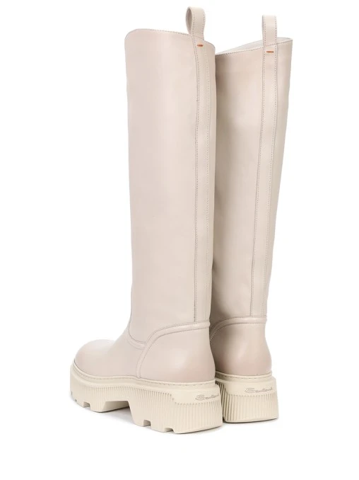 Сапоги кожаные SANTONI