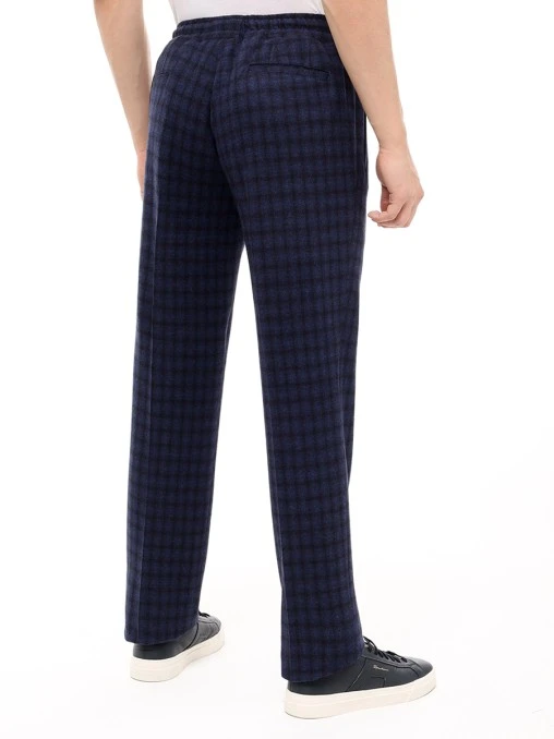 Брюки шерстяные KITON