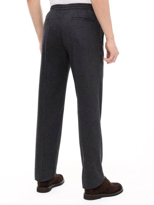 Брюки шерстяные KITON