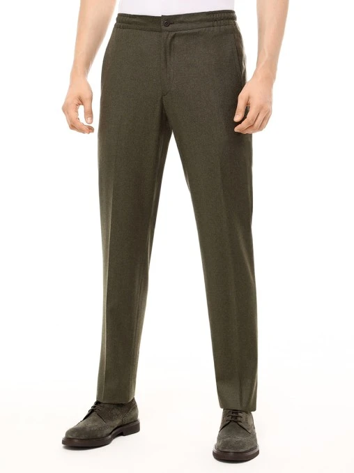Брюки шерстяные KITON