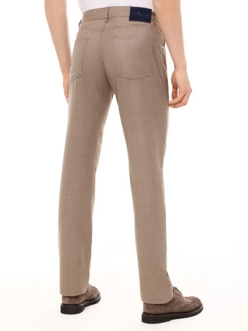 Брюки шерстяные KITON