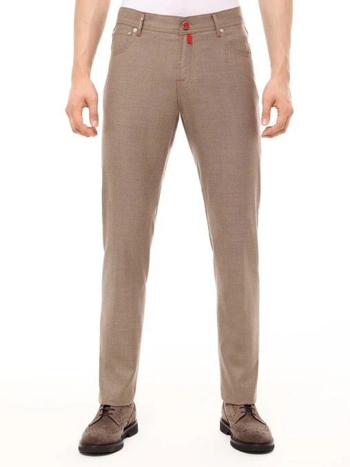 Брюки шерстяные KITON