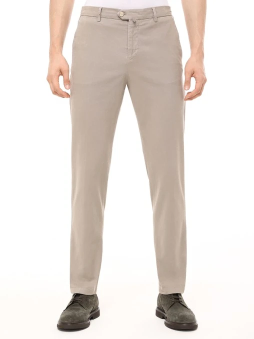 Брюки хлопковые KITON