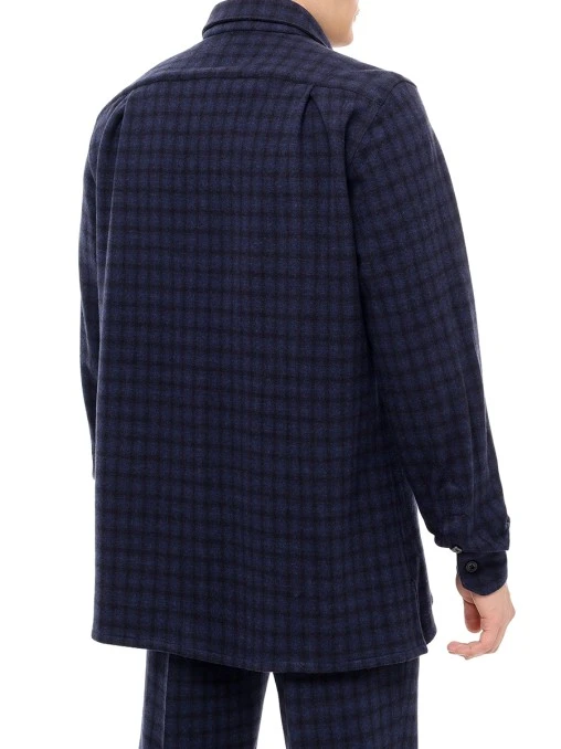 Рубашка шерстяная KITON