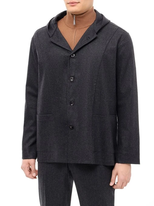 Рубашка шерстяная KITON