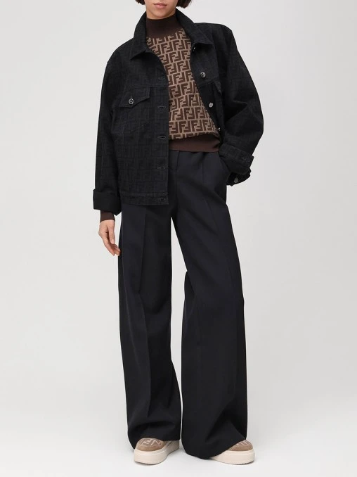 Джемпер хлопковый FENDI