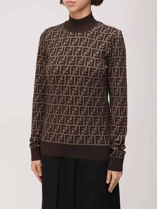 Джемпер хлопковый FENDI