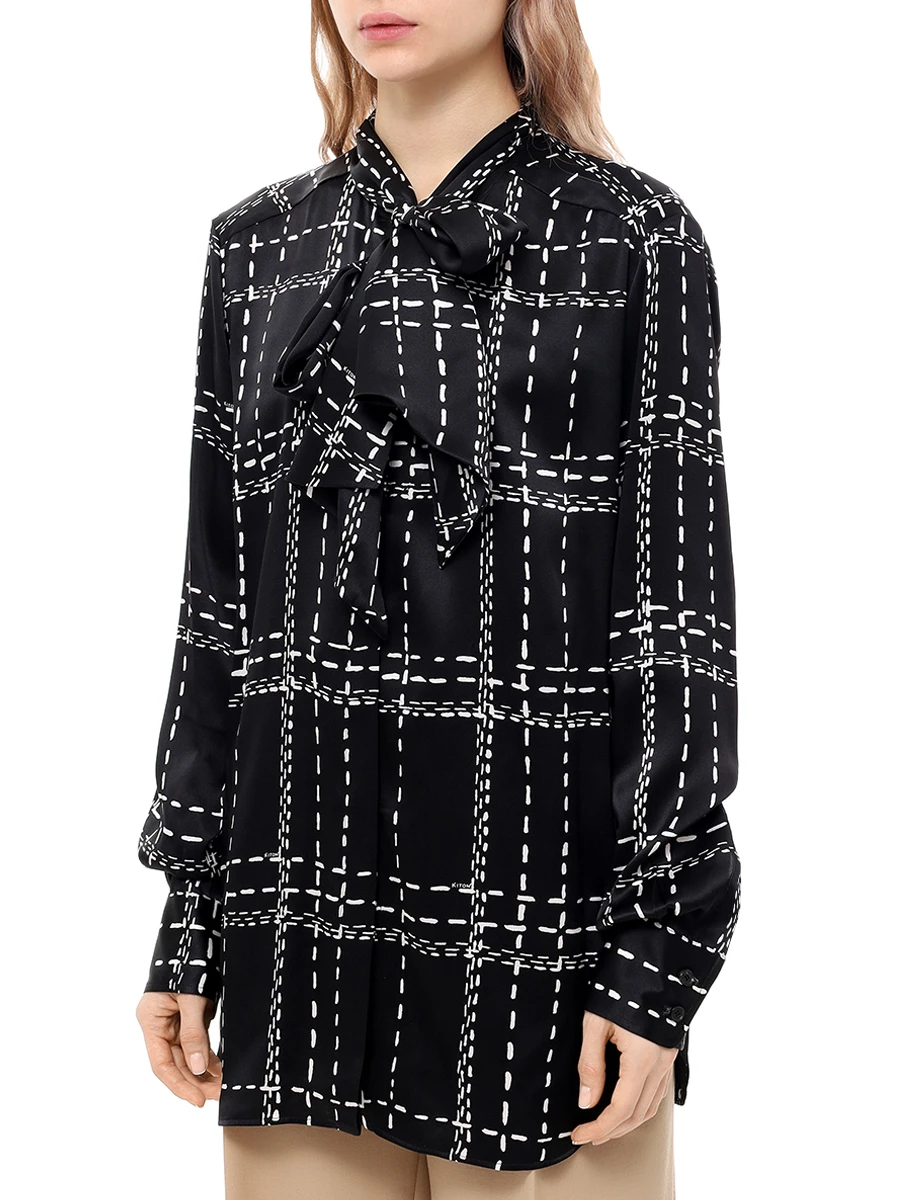 Блуза шелковая