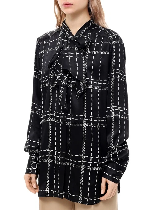 Блуза шелковая KITON