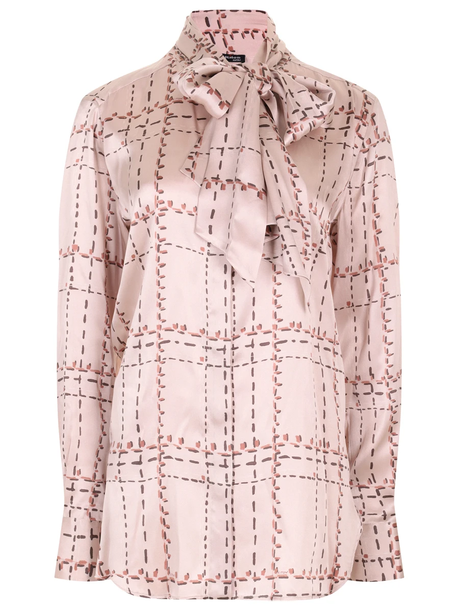 Блуза шелковая