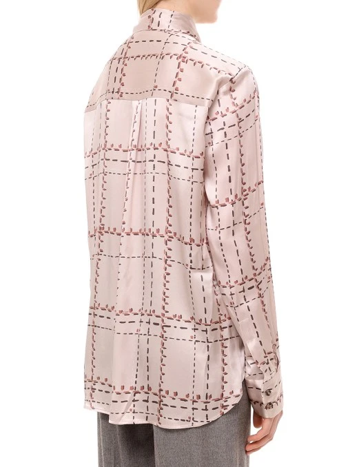 Блуза шелковая KITON