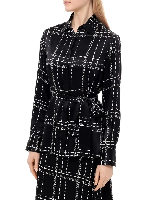 Блуза шелковая KITON