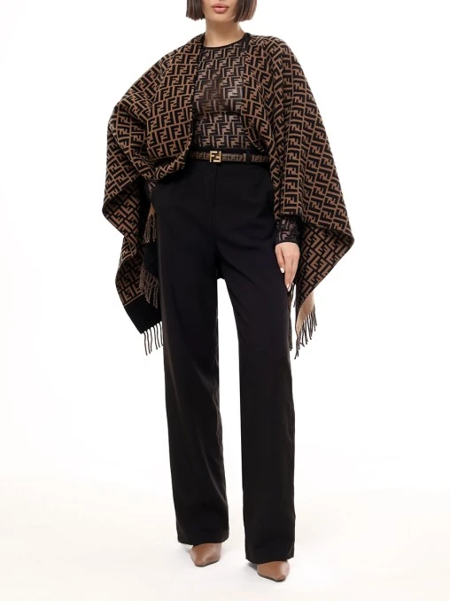 Боди из сетки FENDI