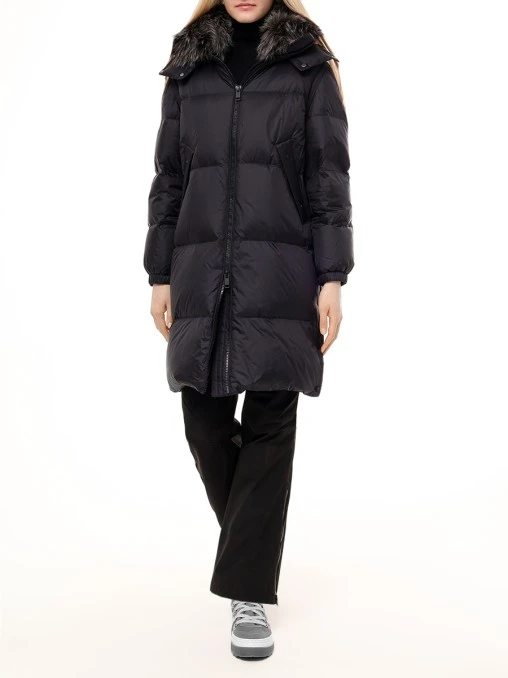 Пуховик-трансформер стеганый YVES SALOMON