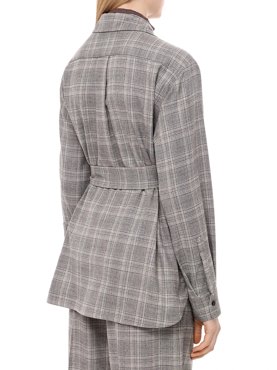 Рубашка шерстяная