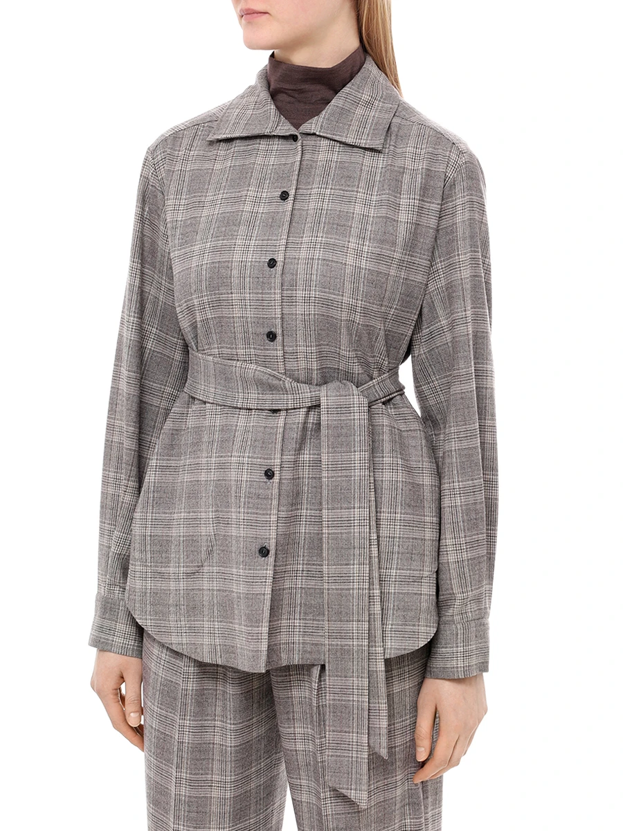 Рубашка шерстяная