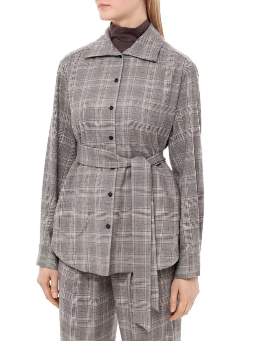 Рубашка шерстяная KITON