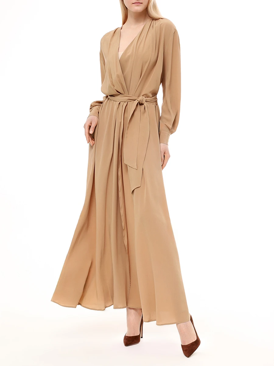 Платье шелковое