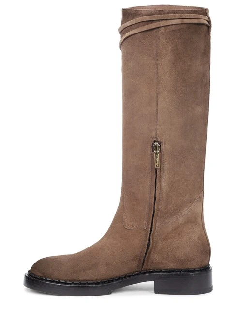 Сапоги замшевые SANTONI