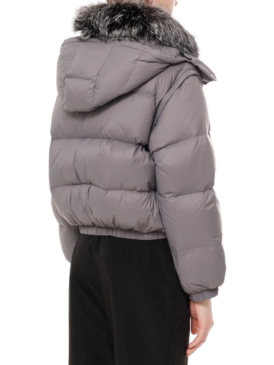 Пуховик-трансформер стеганый