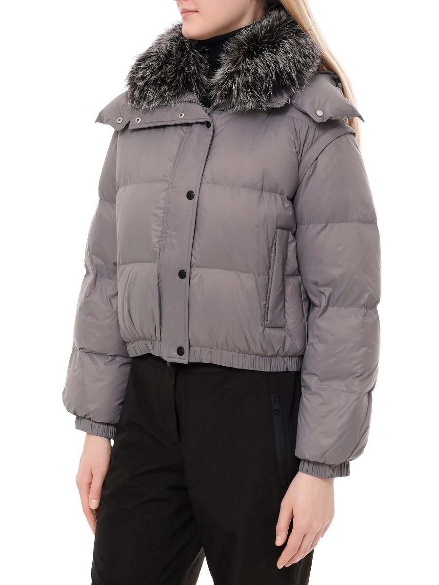 Пуховик-трансформер стеганый