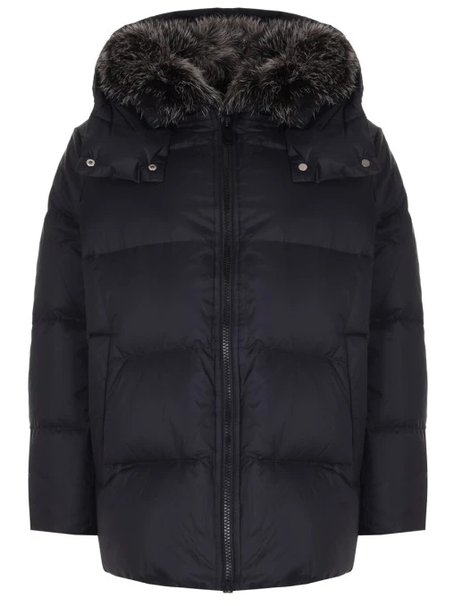 Пуховик стеганый YVES SALOMON