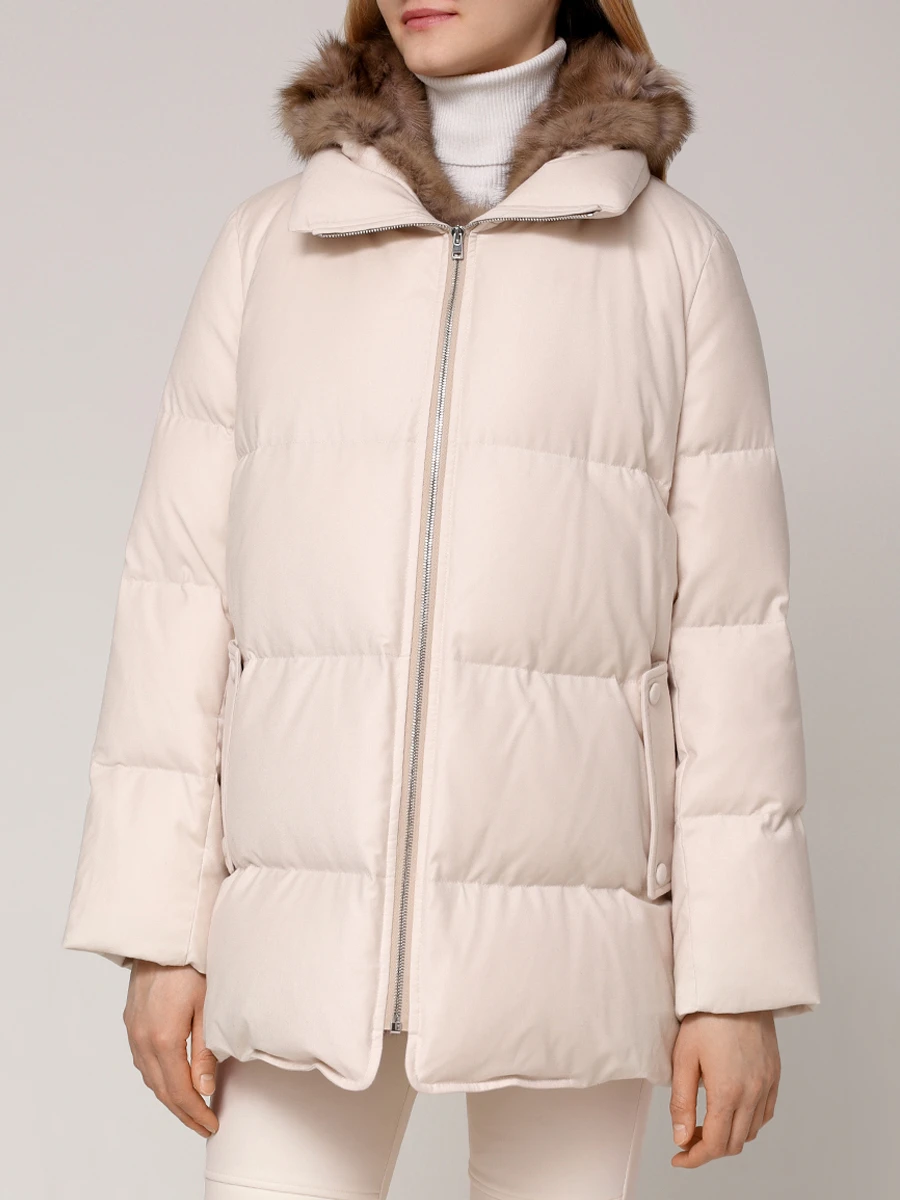 Пуховик стеганый