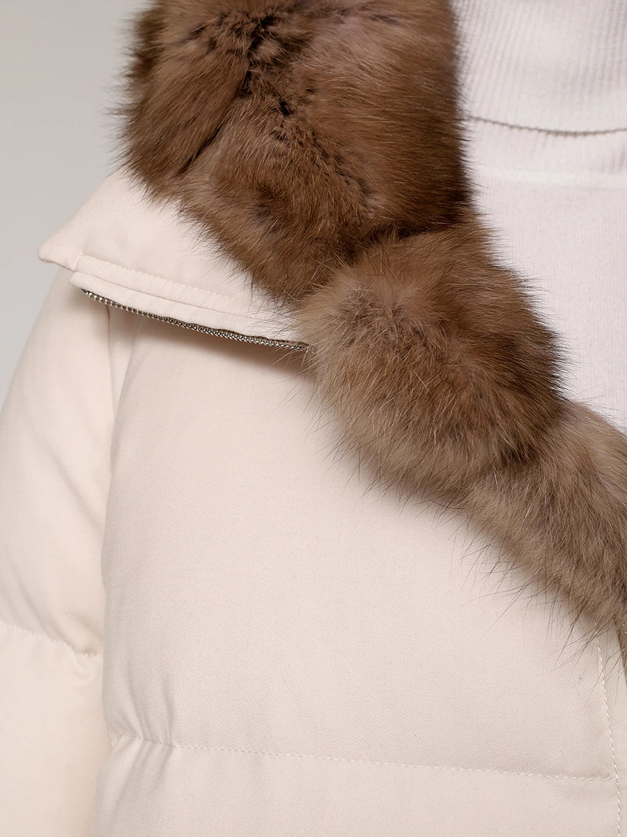 Пуховик стеганый