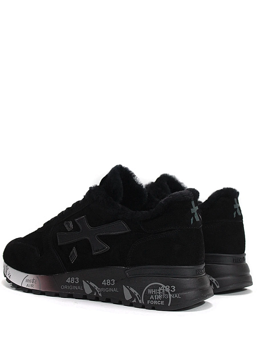 Кроссовки замшевые на меху