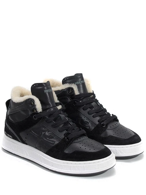 Кеды кожаные на меху PREMIATA