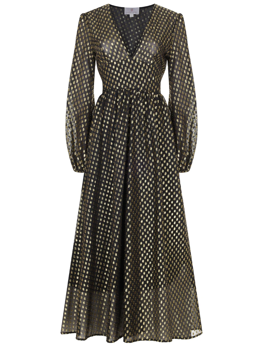 Платье с принтом