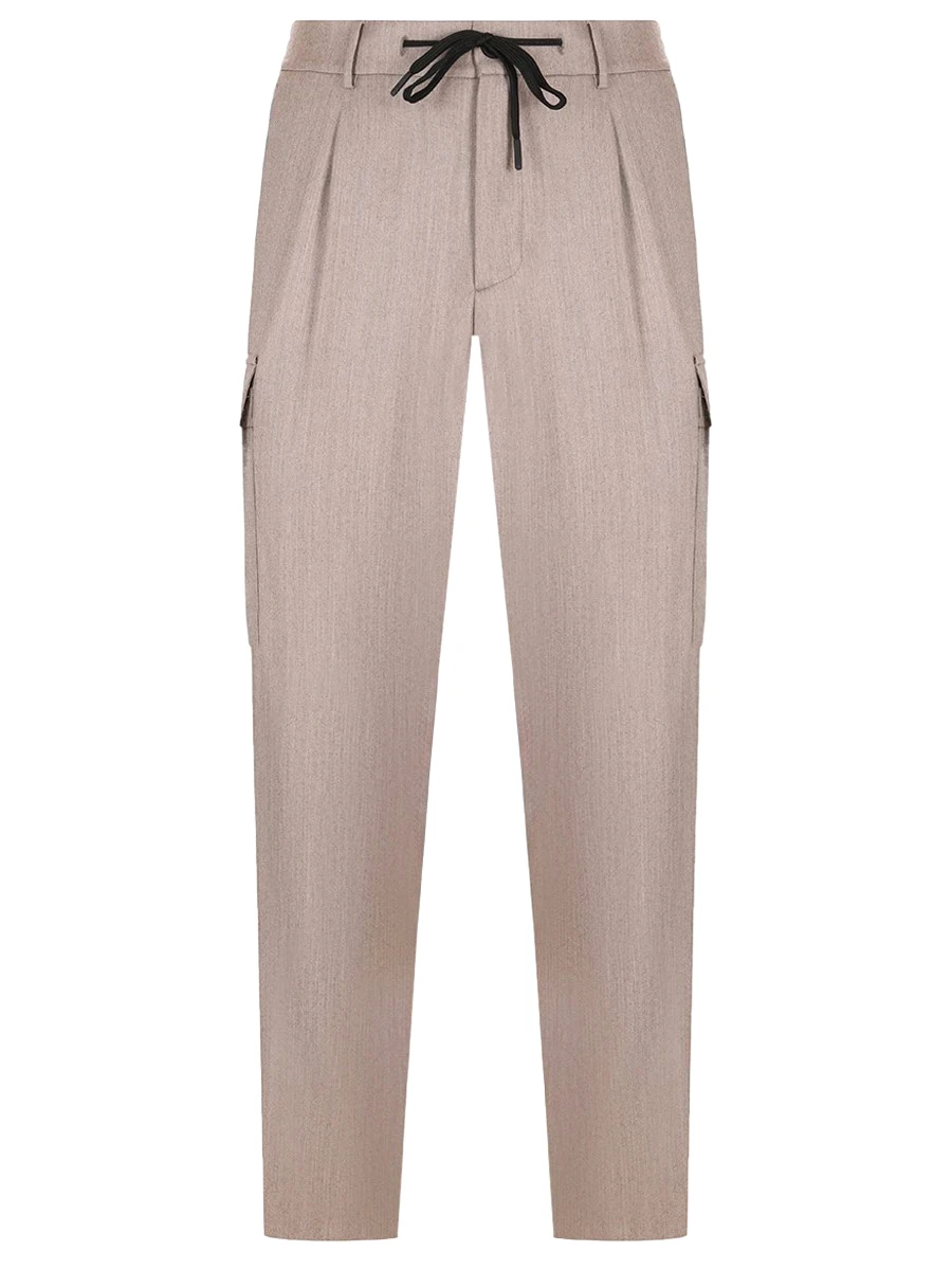 Брюки-карго шерстяные