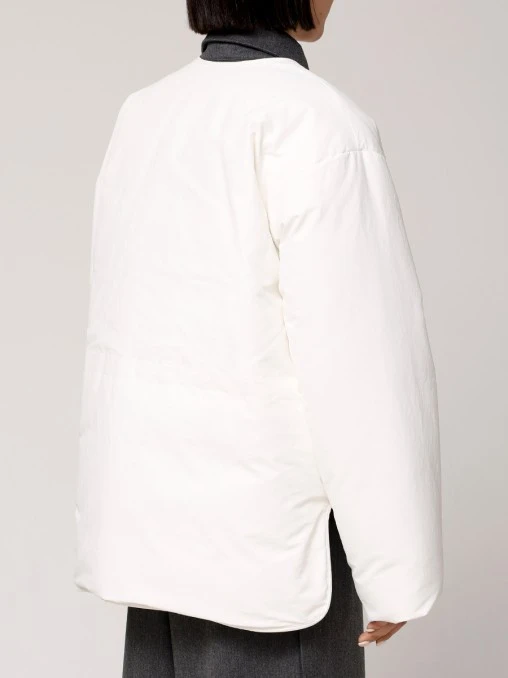 Пуховик однотонный JIL SANDER