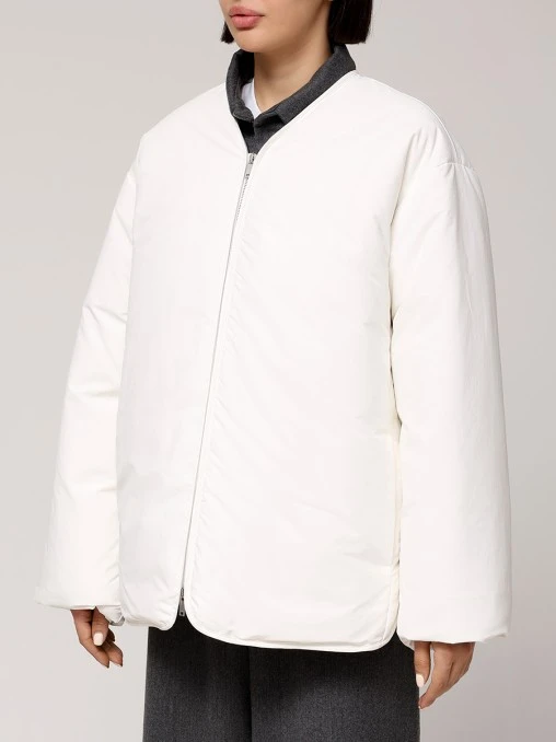 Пуховик однотонный JIL SANDER