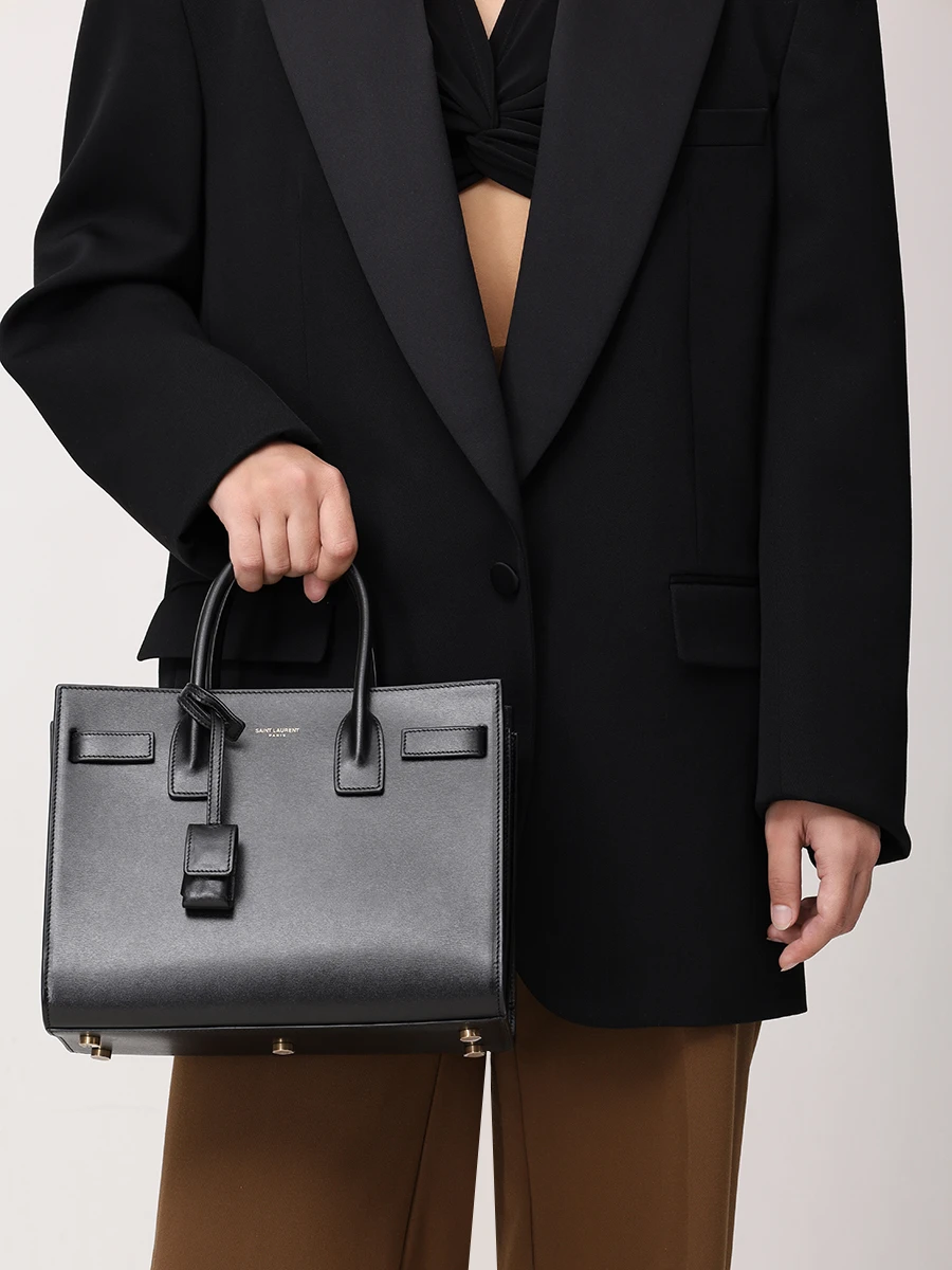 Сумка кожаная Sac De Jour Baby