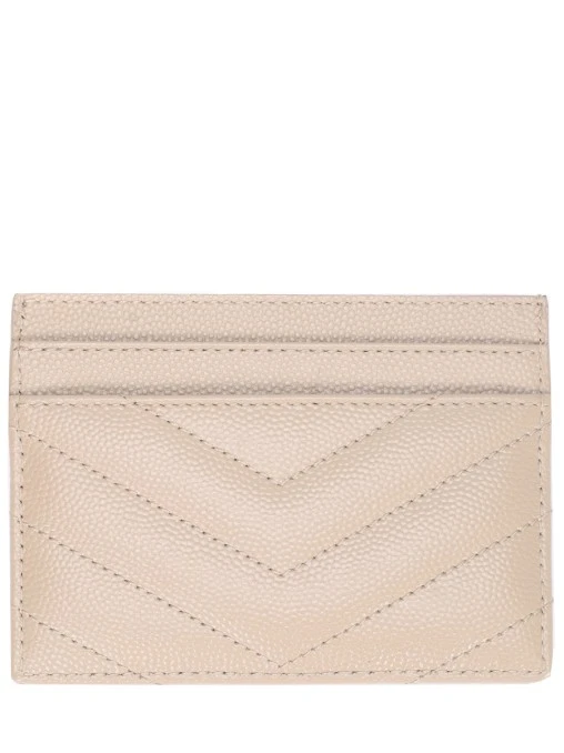 Кардхолдер кожаный SAINT LAURENT