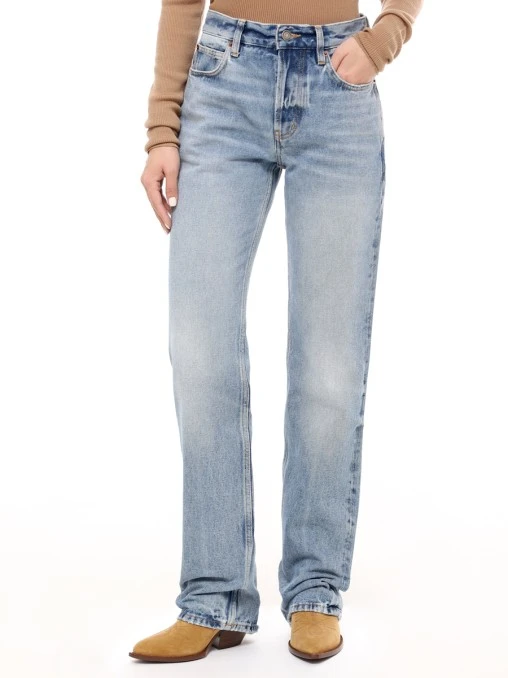 Джинсы хлопковые SAINT LAURENT