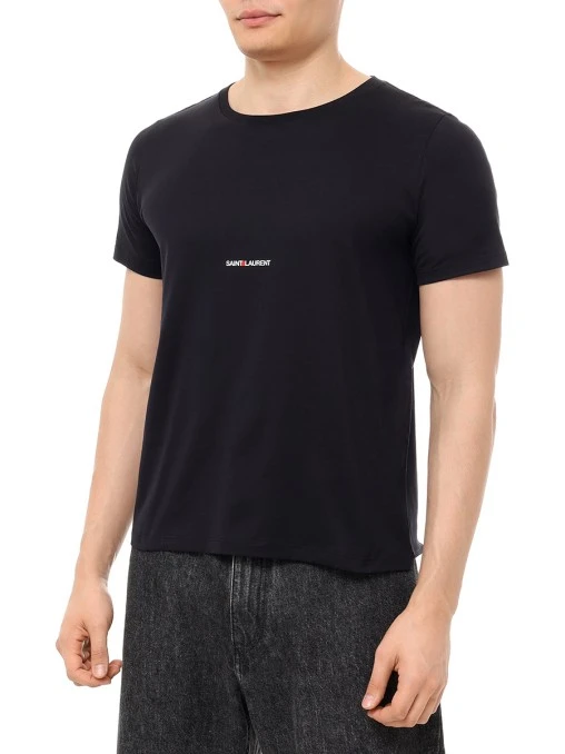 Футболка хлопковая SAINT LAURENT