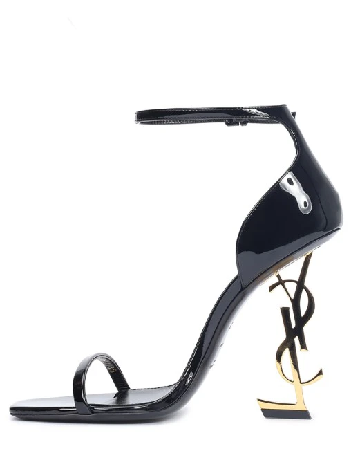 Босоножки кожаные Opyum SAINT LAURENT