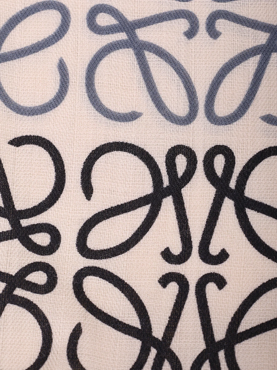 Шарф льняной