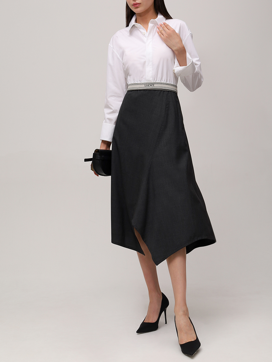 Юбка шерстяная