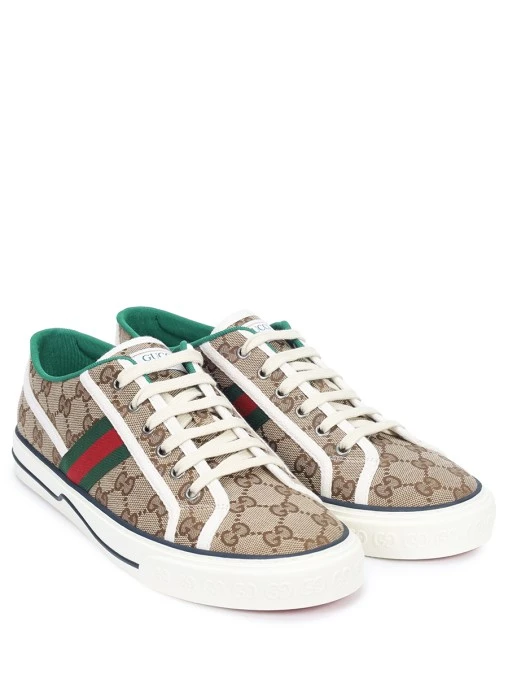 Кеды текстильные G Gucci Tennis 1977 GUCCI