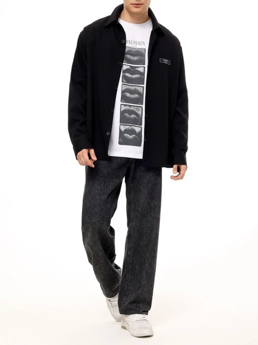 Футболка хлопковая BALMAIN