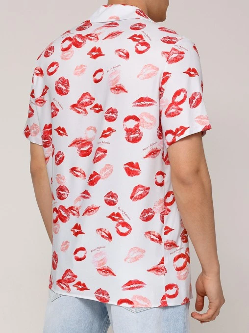 Рубашка из вискозы BALMAIN